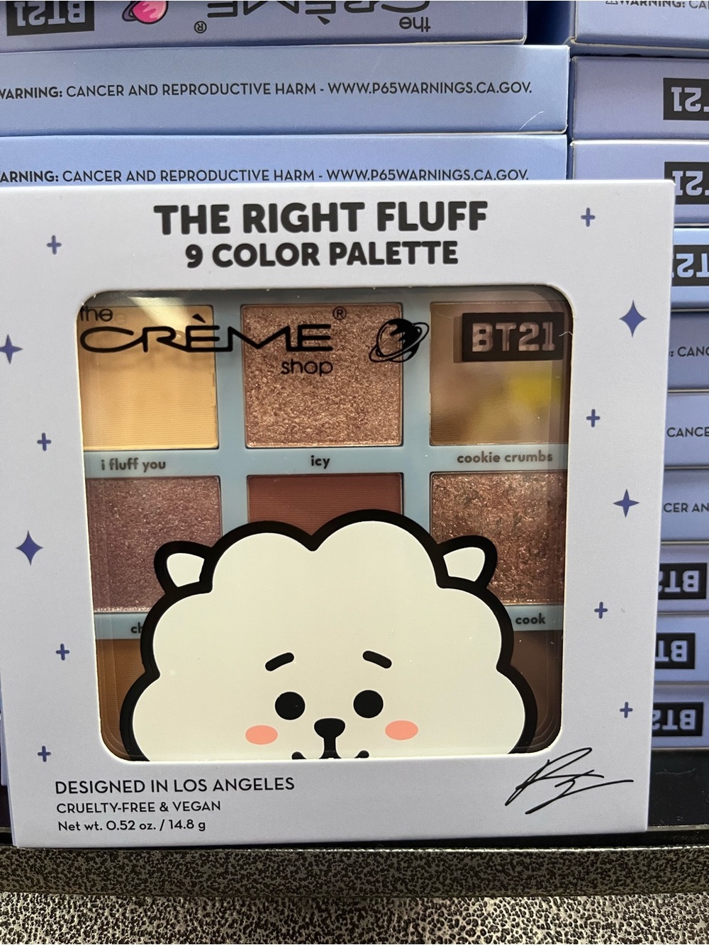 The creme shop bT1 palette color eye shadow makeup eh fluff color - Picture 2 of 2